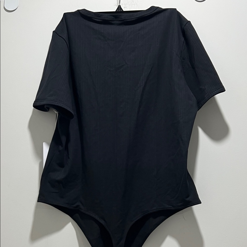 Lululemon Stretch Cotton Ribbed Short-Sleeve Bodysuit - Picture 7 of 9